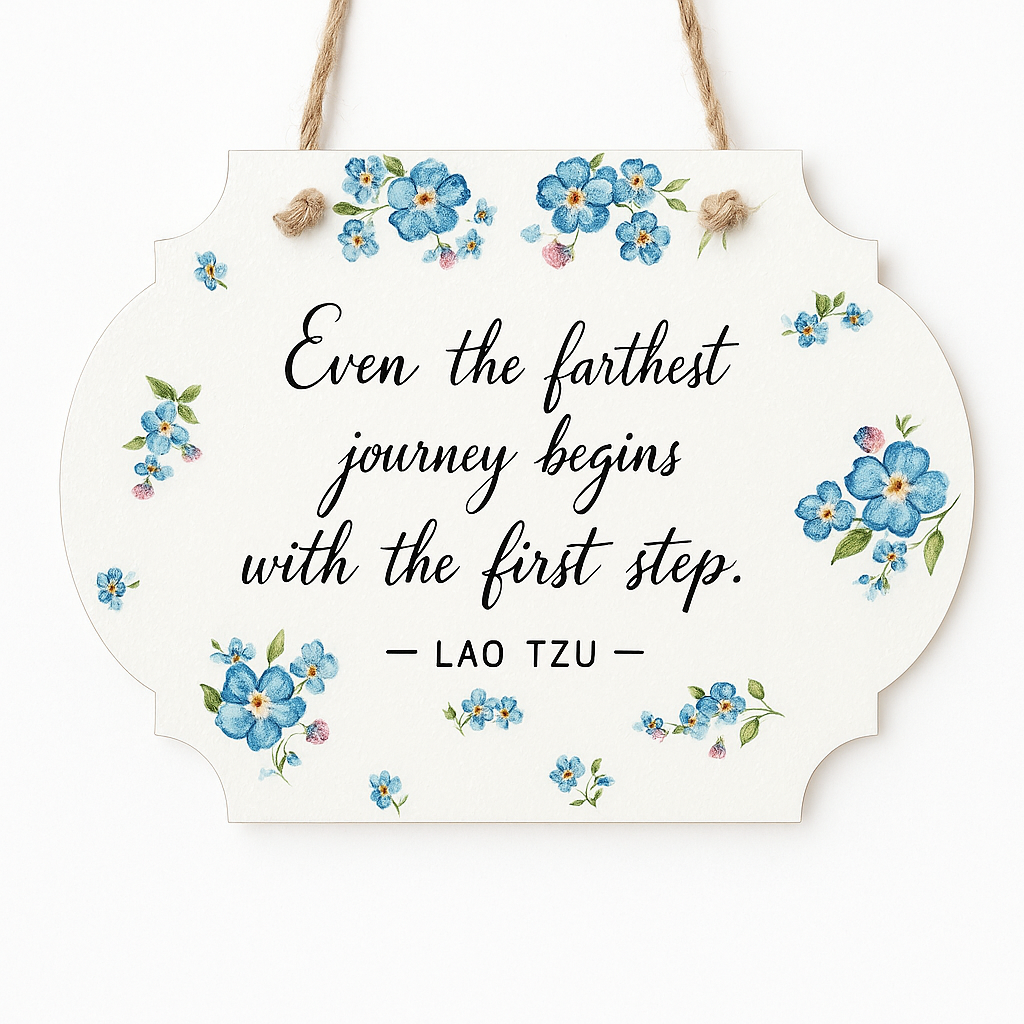 Rustykalna tabliczka