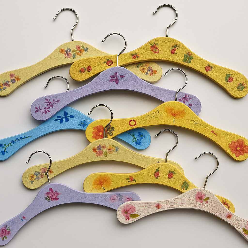 Wieszak drewniany vintage